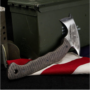Compact tactical tomahawk with polymer composite handle
