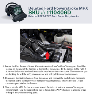 MPX for Deleted Ford Powerstroke (2022–2025)