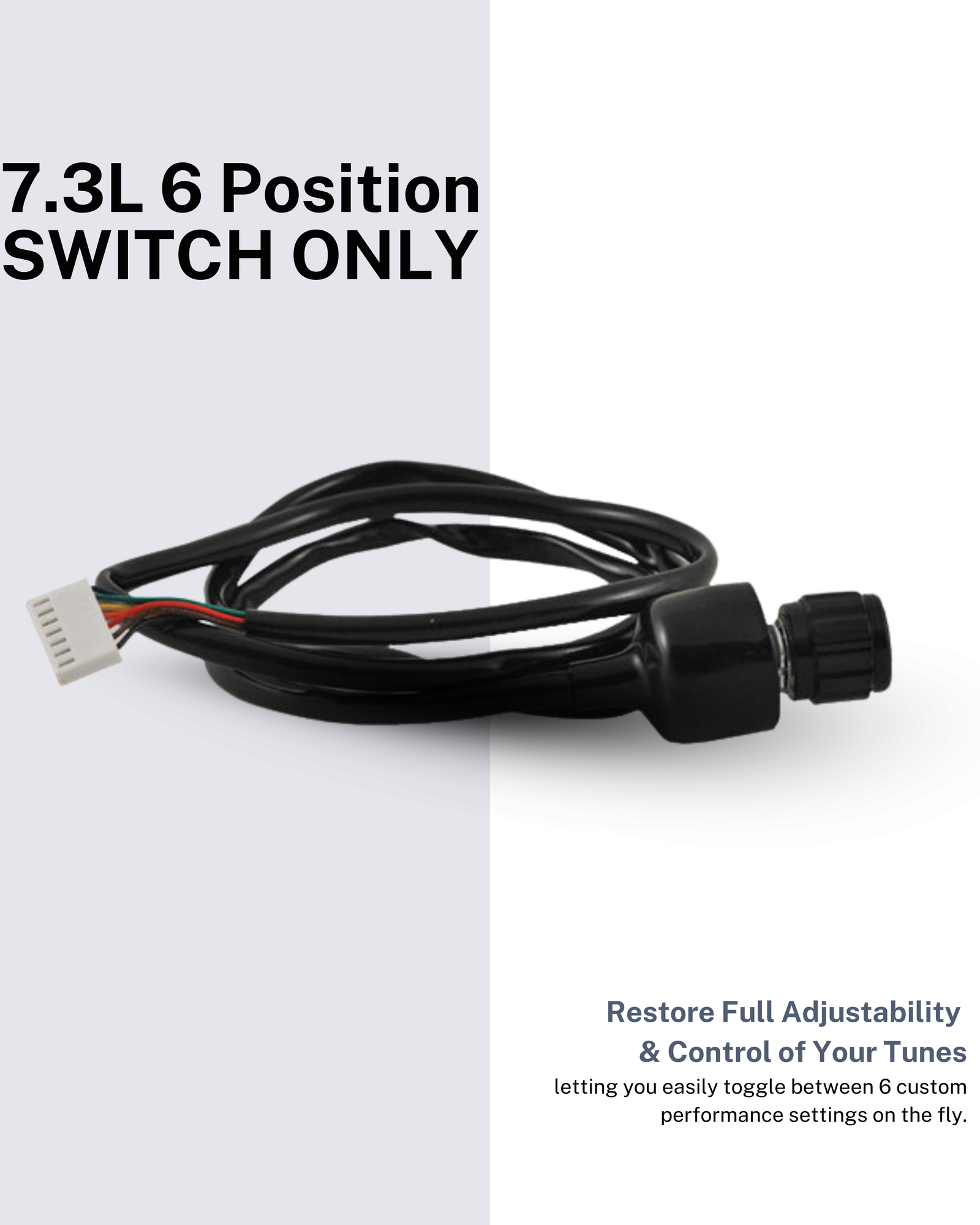 1170400 7.3L 6 Position SWITCH ONLY