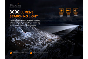 Fenix HP30R V2.0 LED Headlamp - 3000 Lumens