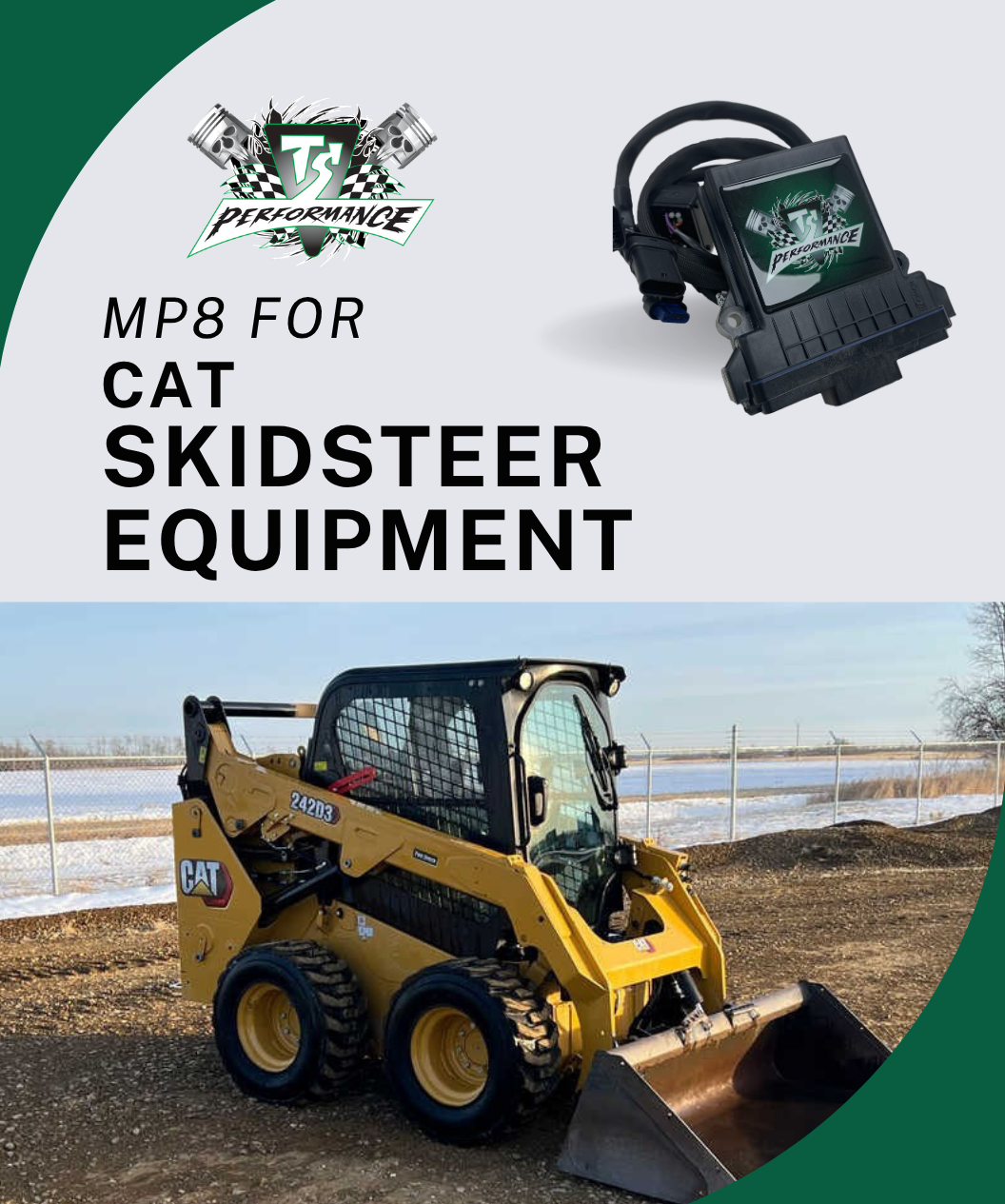 MP8 Pro for CAT Skid Steer Equipment