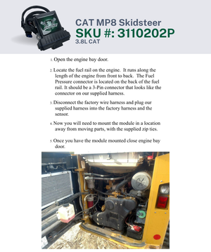 CAT MP8 Pro Skidsteer