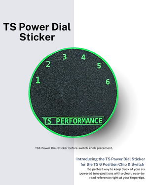 TS Power Dial Sticker