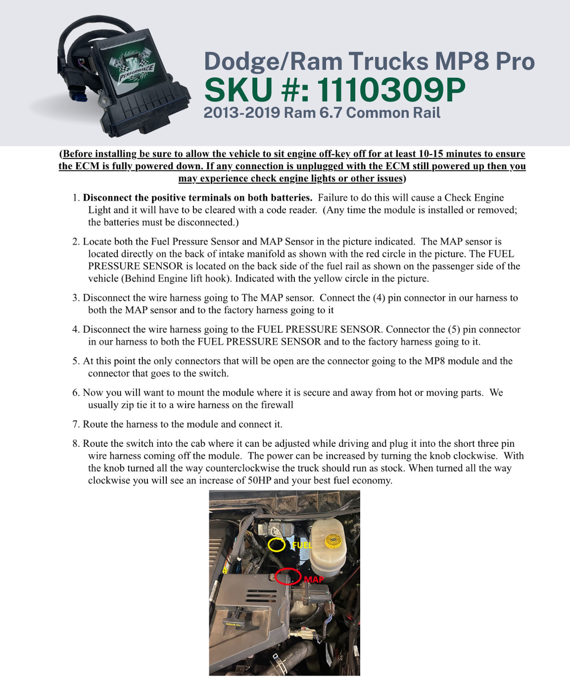 MP8 Pro for Dodge/Ram Trucks - Shop TS Performance
