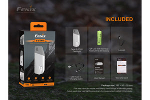 Fenix E-Star - Portable Self-powered Emergency LED Flashlight