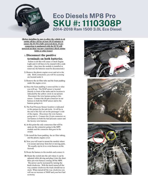 MP8 Pro for Eco Diesel Trucks - Shop TS Performance