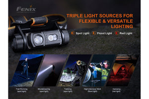 Fenix HM60R Outdoor LED Headlamp - 1200 Lumens