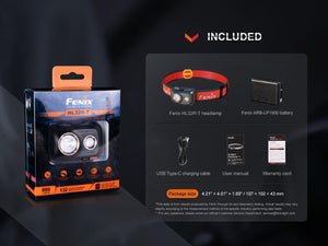 Fenix HL32R-T Trail Running LED Headlamp - 800 Lumens