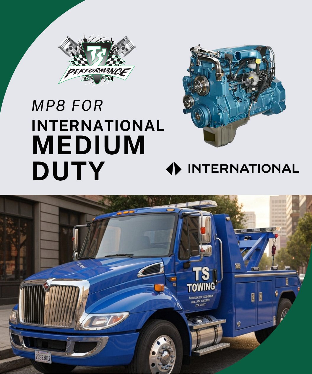 MP8 Pro for International Medium Duty