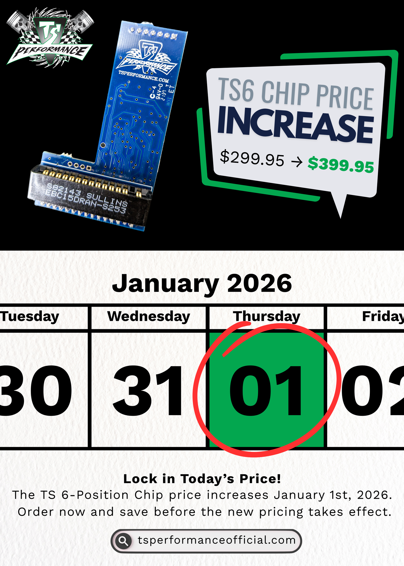 TS Performance 7.3L 6 Position Chip