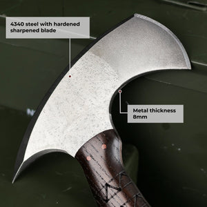 Hand forged tomahawk "Nanook"