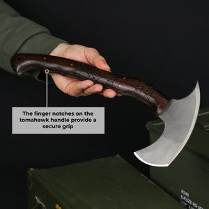 Hand forged tomahawk "Nanook"
