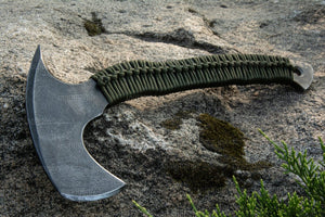 Viking throwing tomahawk axe "Bison Horn"