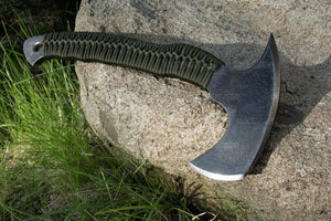 Viking throwing tomahawk axe "Bison Horn"